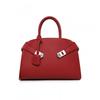 Large Minimalist Tote Bag Women Soft Pillow Shape PU Shoulder With Zip Multiple Interior Pockets