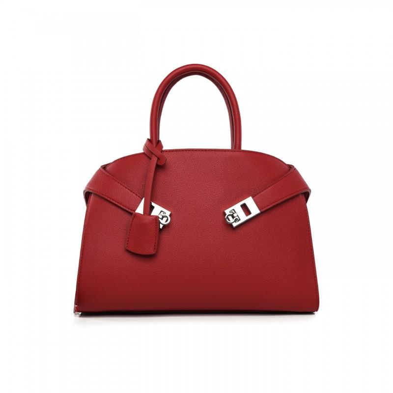Large Minimalist Tote Bag Women Soft Pillow Shape PU Shoulder With Zip Multiple Interior Pockets