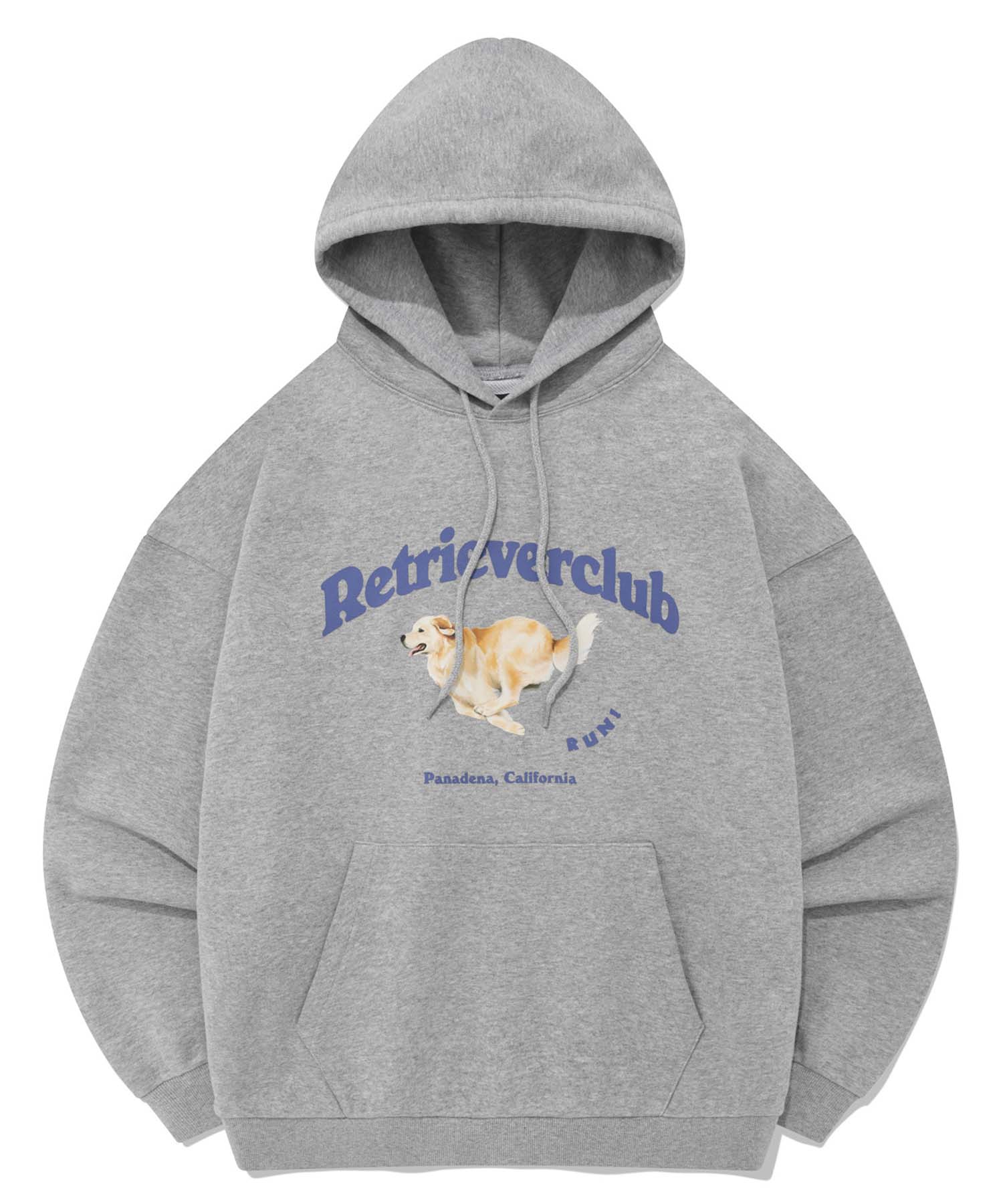 Retriever Club Running Retriever Hoodie [Gray] Gray/L