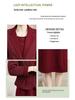 Spring & Autumn Western-Style Women's Two-Piece Dress Suit