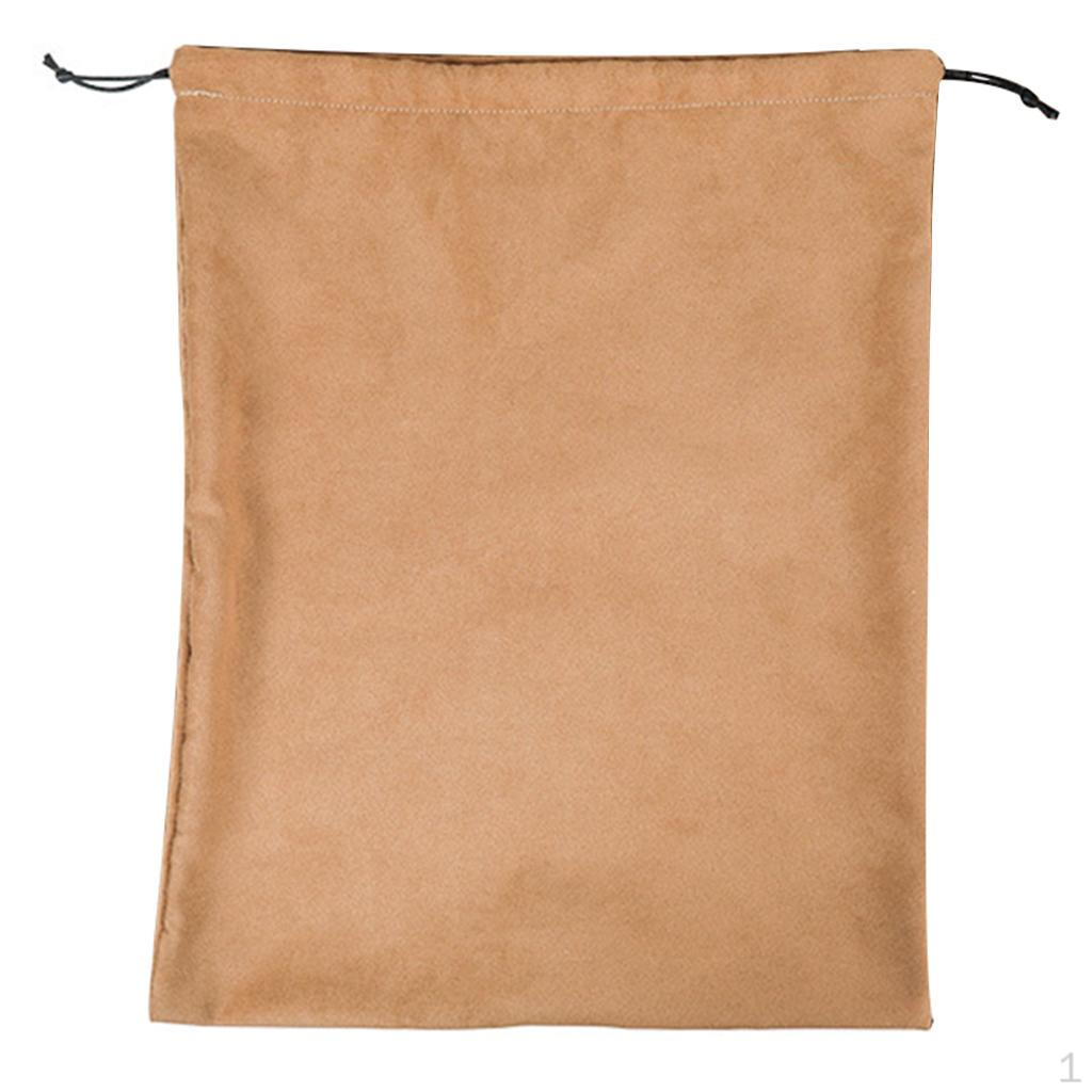 

Дихаюча сумка для зберігання пилу зі шнурком для взуття, взуття, економія місця, шафа для дому Multicolor_Khaki 32x40cm