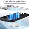 Liquid Silicone Case For iPhone 16 15 14 13 12 11 Pro Max Plus Phone Magnetic Wireless Charger For Magsafe Shockproof Back Cover