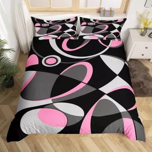 Comforter Circles Geometry Bed Decoration First Choice Gift Suitable For Children Boys Girls And Adults Soft Breathable