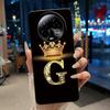 Black Case For BLU Bold K50 Soft Silicone Shockproof Protective Casing For BLU Bold K50 New Luxurious Crown Letter Back Cover