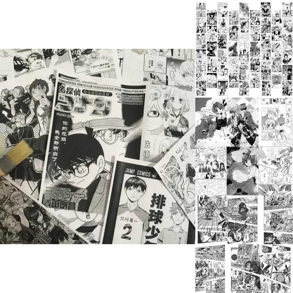 Japanese Popular Anime Selfadhesive Wall Stickers Wallpaper For Room Decoration