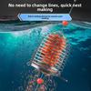 Stainless Steel Bait Cage Fishbait Groundbait Feeder String-Hook/Pan-Hook Fishing Tackle JZZ Model