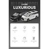 1/18 Lexus LM300 Electric Door MPV Alloy Car Model Sound and Light Pull Back Children's Toy Collectibles Birthday Gift Boyfriend