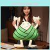 Boat Dragon Festival Zongzi Plush Stuffed Toy Room Decoration Kid Gift Birtnday