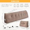 Solid Color Triangular Large Back Support Pillow for Lumbar Triangular Cushion for Leg Pressure Posture Reflux Esophagitis TV Soft Premium Wool Side