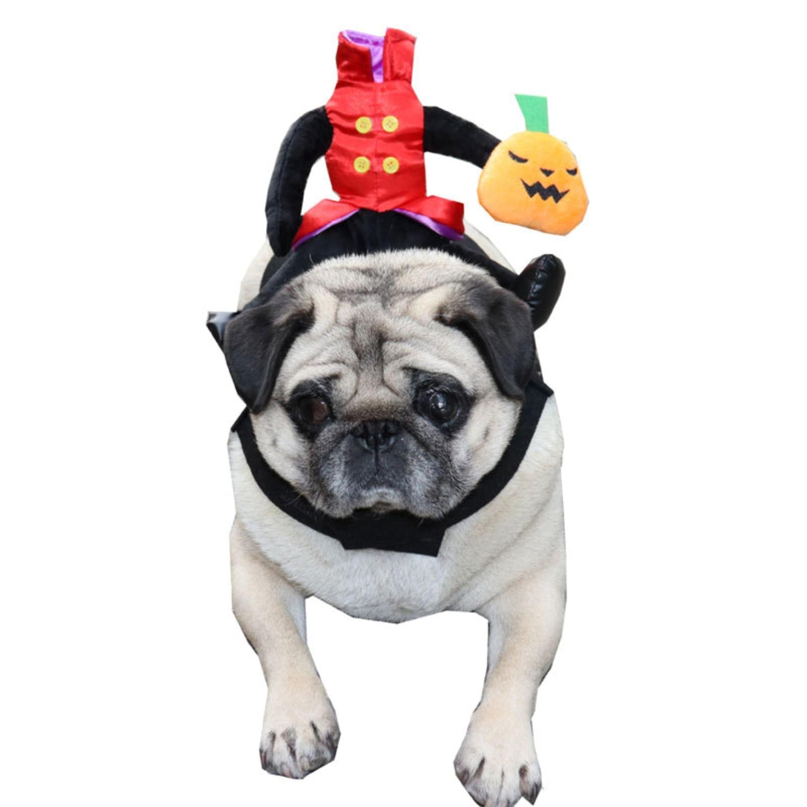 

Fashion Transformed Cat Clothes Funny Dog Costumes Pet Cosplay Prop Halloween Christmas Cat Costume Pet Holiday Products 2025 S чёрный