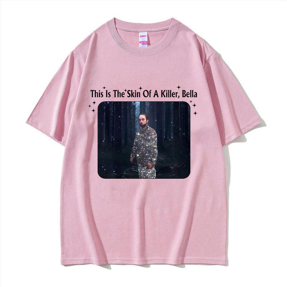 Robert Pattinson TShirts Twilight Saga Funny Print Streetwear Tees Unisex Women Oversized 100 Cotton T Shirt Tops Unisex Clothing