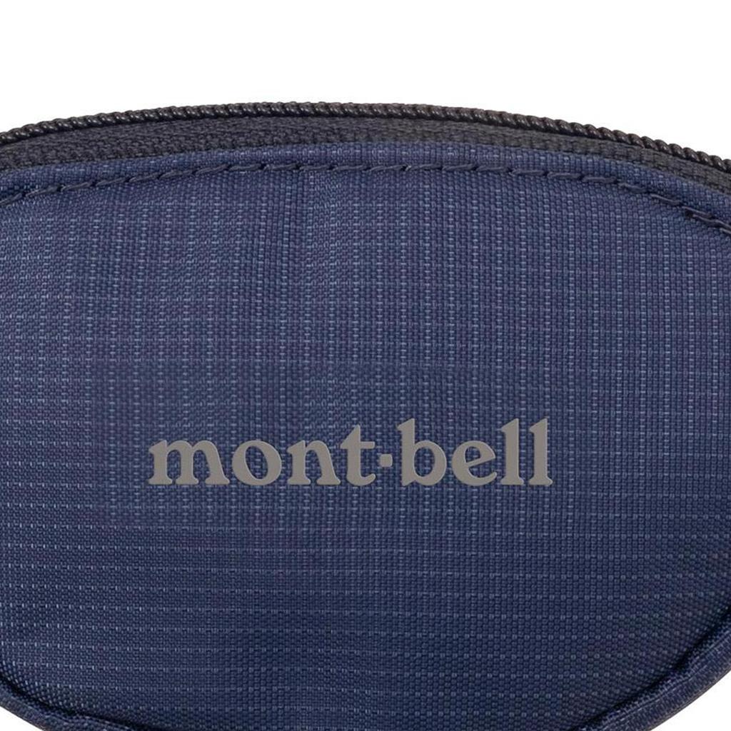 MONTBELL Lightweight Zip Design Nylon Coin Purse Regular Unisex Couple Blue