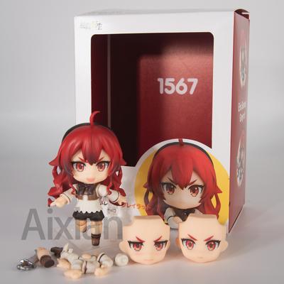 Aixlan#1567 Mushoku Tensei Figure Roxy Cute Edition 10CM Jobless Reincarnation PVC Action Figure Amine Collectible Figurine