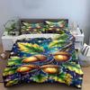 Golden Acorn Galaxy Dreams Bedding Sets Duvet Cover Sets Duvet Covers Pillowcases(1*Duvet Cover 2*Pillowcases Without Duvet Insert)