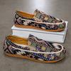 2024 New Summer Printing Pattern Loafers For Men Fashion Causal Flats Shoes Sports Walking Sneakers Zapatillas Hombre