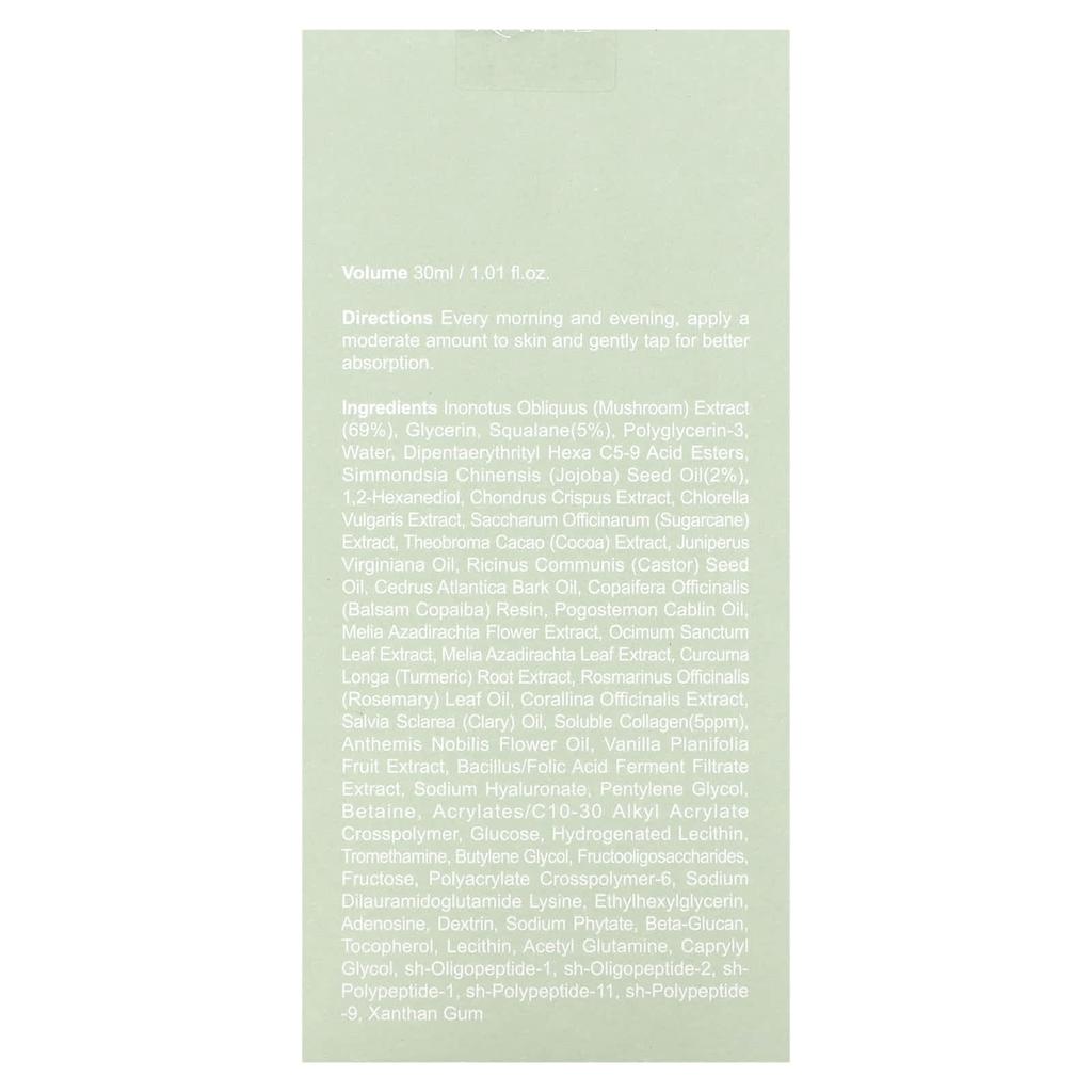 Chaga Mushroom Collagen Charging Serum, 30Ml(1.01Fl Oz)