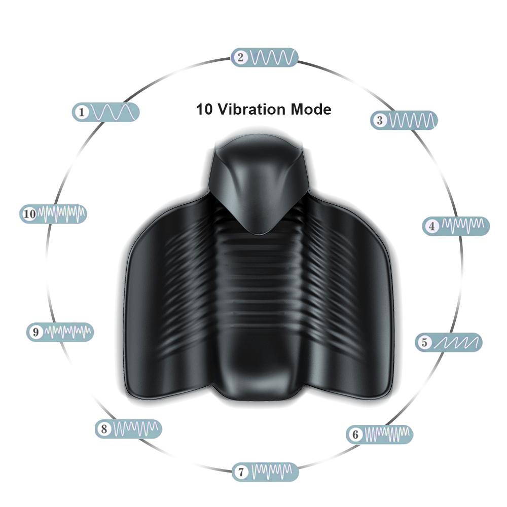 Tongue Licking Glans Vibrator For Men Masturbator Cup Adult Sex Toys For Male Penis Glans Stimulator Massager Stamina Trainer
