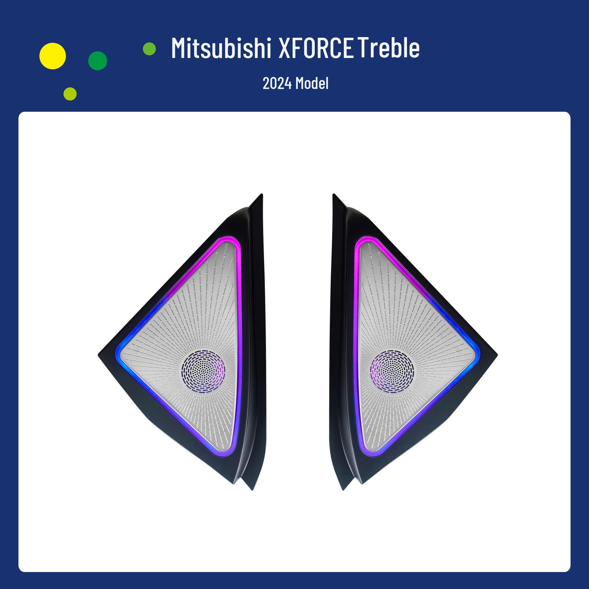 Mitsubishi XFORCE-2024 Car Tweeter with Ambient Light