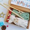 2pcs Woven Christmas Tree DIY Kit, Woven Wall Hanging, Includes Patterns and Video Tutorial, Christmas Tree Wall Decor, Christmas Wall Decor