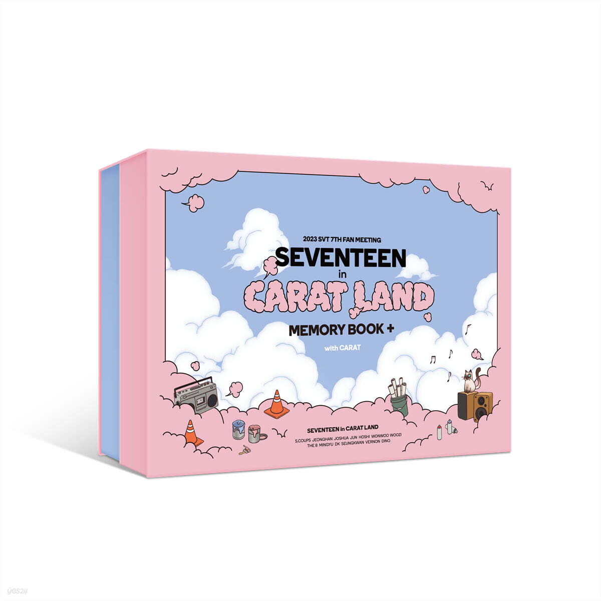 

Семнадцать (СЕМНАДЦАТЬ) - 2023 SVT 7-й ФАН-ВСТРЕЧА : SEVENTEEN в CARAT LAND [КНИГА ПАМЯТИ+ ЦИФРОВОЙ КОД]