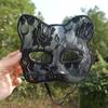 Mask Pvc Cat Halloween Cosplay Theatrical Costume Events Supplies Accessories