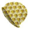 Custom Rilakkuma Anime Bonnet Beanie Knitted Hats Unisex Women Cool Unisex Cartoon Kawaii Winter Warm Skullies Beanies Caps