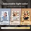 Vanity Mirror with Lights, Hollywood Vanity Makeup Mirror with 9 Dimmable LED Bulbs, 3 Color Lighting Modes, Detachable 10X Magnification,