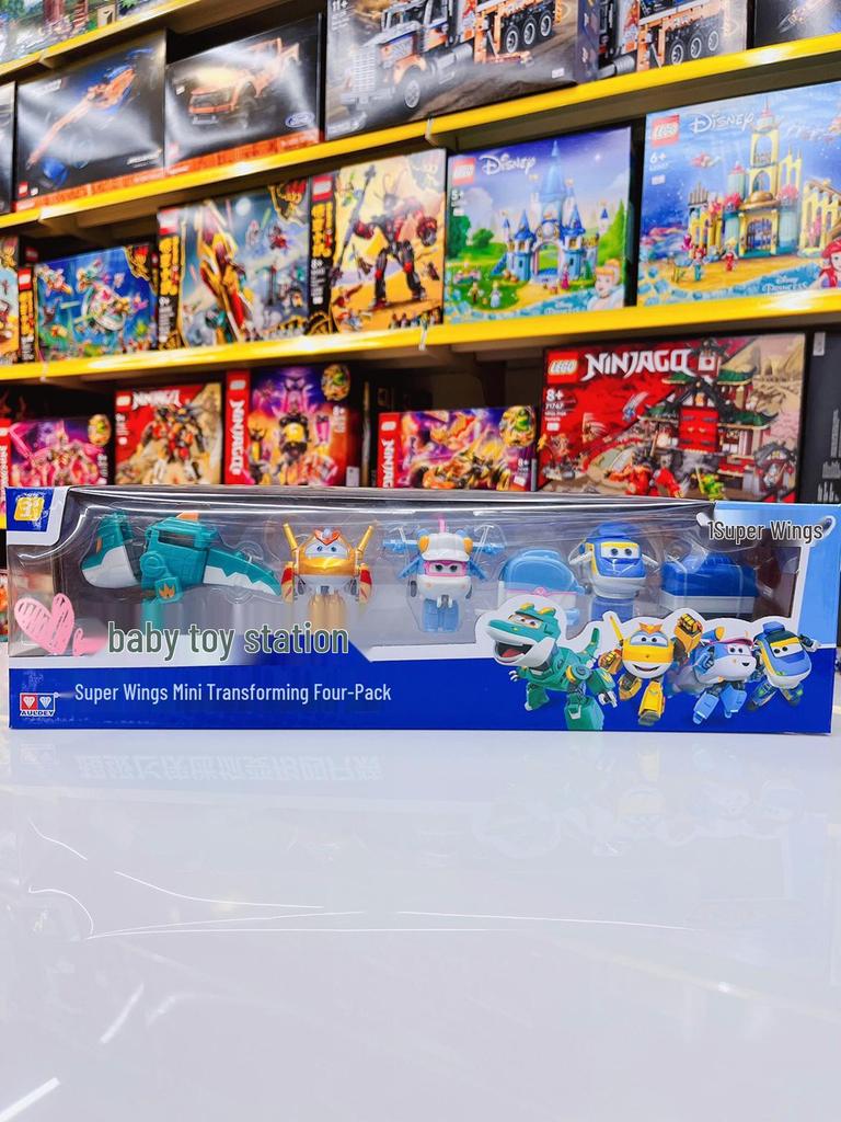 11-Piece Large Robot & Dinosaur Train Transformation Set for Boys