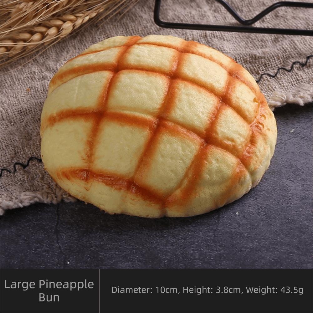 Soft Cake Toast PU Model Scale Food Fake Bread Ornaments Artificial Fake Bread Model Kitchen Toy
