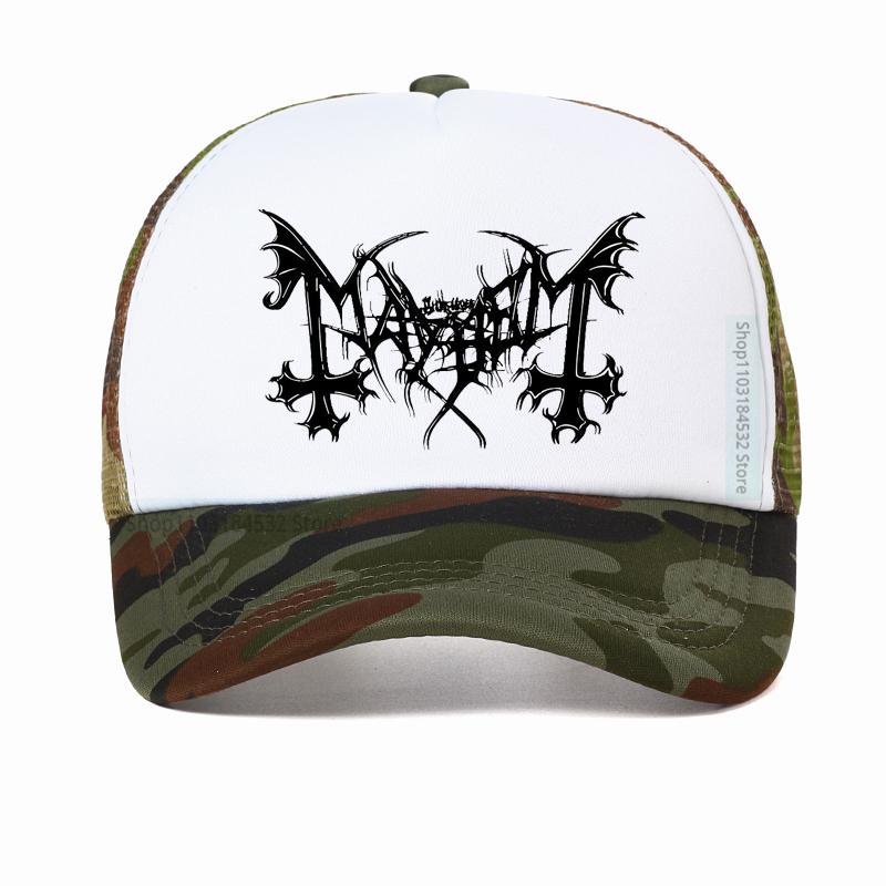 Incantation Immolation Mayhem Watain Band Death Metal Cappellino da Baseball Unisex Cappello Snapback Rock