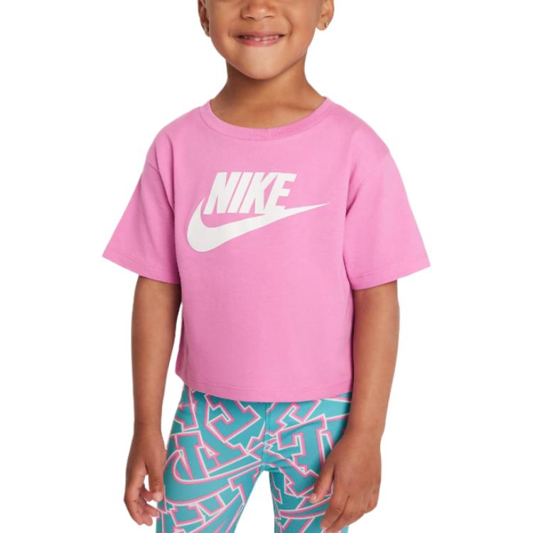 

Nike Club T Shirt Pink Infant And Toddler FV3475-656 4T