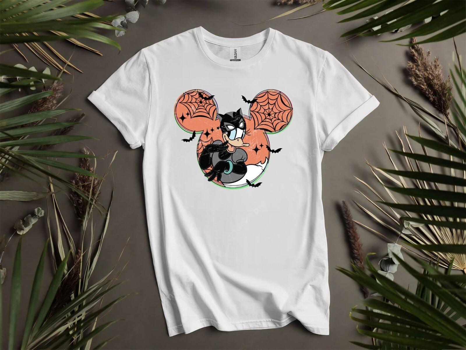 Halloween Cosplay Daisy Duck T-Shirt Mens Womens Tees Top T Shirt Mens Womens Tees Top Men Women Unisex Tshirt I68 XL