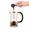 Cafetiere a piston - BODUM - Chambord - 1 L - 8 tasses - Acier inox - Or