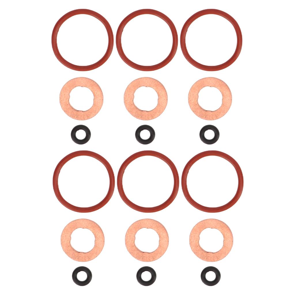 Kit Anelli di Tenuta Iniettori Carburante 059 130 519 Gomma Metallo Ricambio per A4 A5 A6 Q5