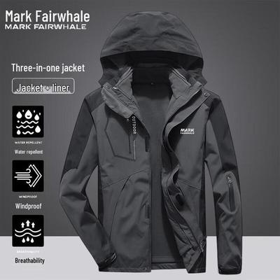 Mark Fairwhale Men's Autumn/Winter 3-in-1 Hooded Jacket