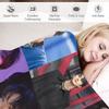 Jungwon Collage Throw Blanket Blankets Sofas Of Decoration Thermal Blanket For Sofa Thin Soft Plaid
