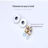 TLXT Copper Plated Wall-Mounted Kitchen Faucet