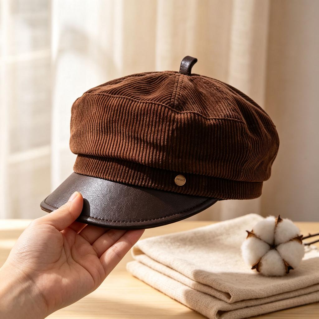 Women S Sweet College Style Beret Hat Vintage Literary Painter Hat