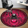 1 alfombra redonda de telaraña para oficina, alfombrilla adecuada para oficina, debajo de sillas de oficina, dormitorio, sala de estar, decoración del hogar, decoración de habitación