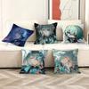 Honkai Star Rail Anaxa Pillowcases Home Bedding Decorative Pillow Cover Wedding Super Soft Pillow Case
