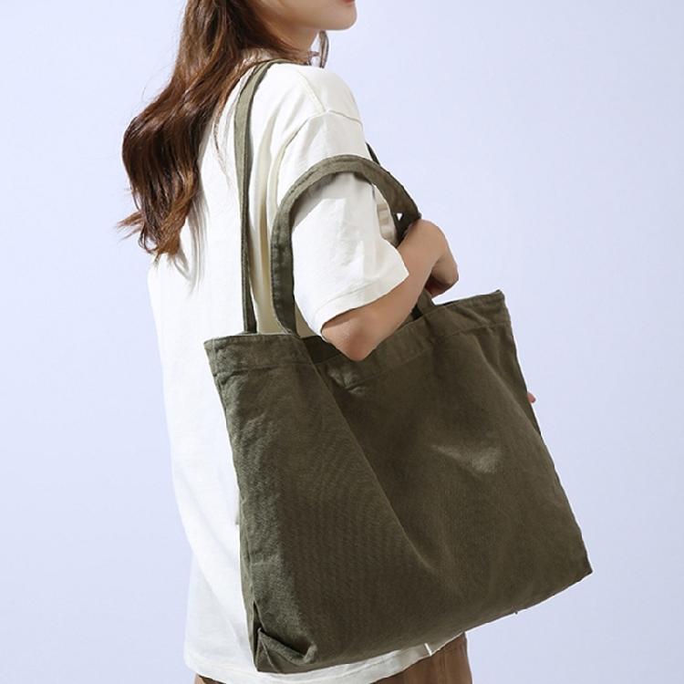 Shopping Shoulder Bag Large Capacity Hobo Bags Women Girl Canvas Tote Bag