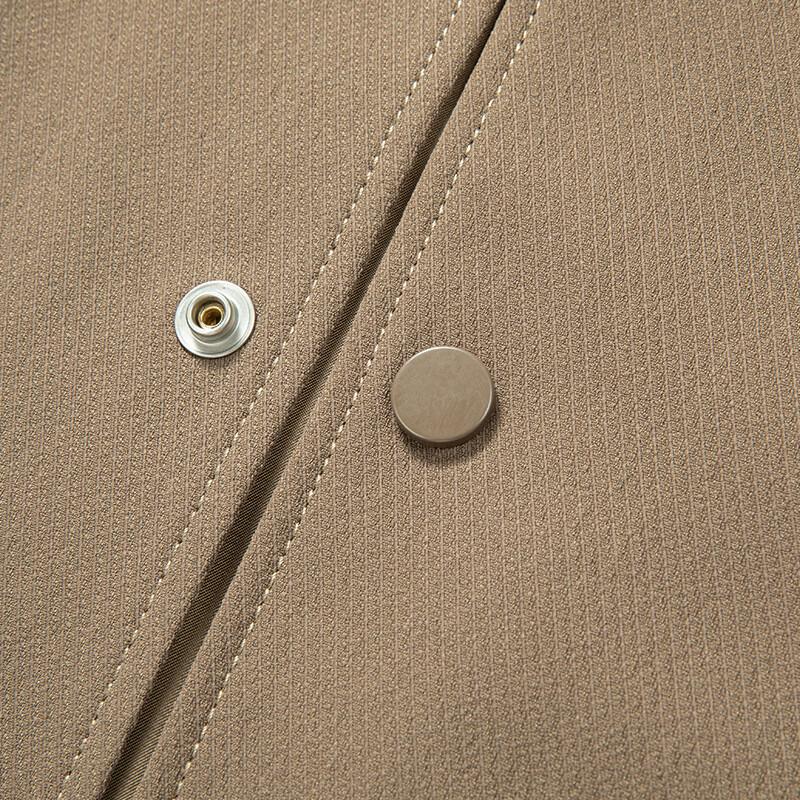 JOW Men's American Style Color-Block Baseball Collar Flight Jacket