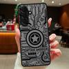 Phone Cover Case for Samsung Galaxy A53 A35 A73 A33 A56 A55 A34 A36 A17 A52 A16 A15 A14 A23 A52S A72 A54 Marvel Cool Hero Logo