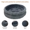 60CM Cat Bed Kitten Bed & Anti-Slip Bottom Washable Round Cat Beds Dog Beds & Furniture Load Capacity of 15 Kg for Indoor