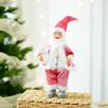 30cm Cute Santa Claus Doll Standing Santa Claus Statue 2025 Xmas Tree Ornament Christmas Decor Home Navidad Gift New Year 2026