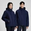 3-in-1 Down Jacket Men's White Duck Down Two-piece Women's Set Full Heat-sealed Outdoor Cold-proof Jacket