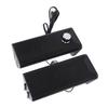 2 In 1 Computer Speaker with Volume Knob USB Plug and Play 35mm Sound Input Gaming Speakers for PC Laptop Desktop