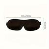 2pcs Unisex Sleep Mask, 3D Light Blocking Eye Mask, Comfortable Polyester, Ideal for Supine and Side Sleepers Eyepatch Eyepatch