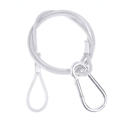 70-100cm Heavy Duty Stainless Steel Stage Light Safety Rope Cable/Safe Wire High Steel Lock Wire Safe Rope