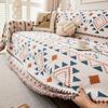 Bohemian Style Sofa Cover Slipcover Protector Decorative Throw Blanket